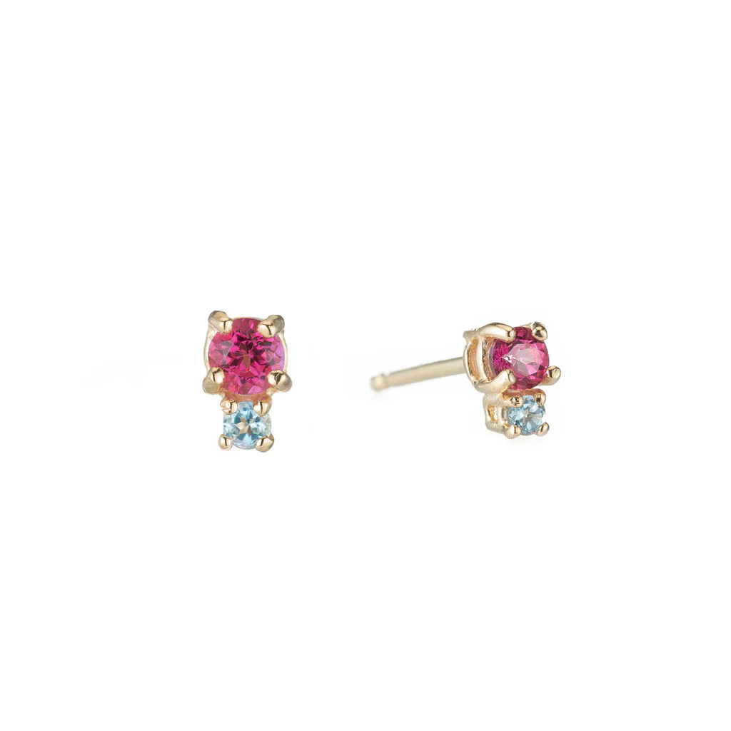 Birthstone Spotlight Studs | Ariel Gordon Jewelry