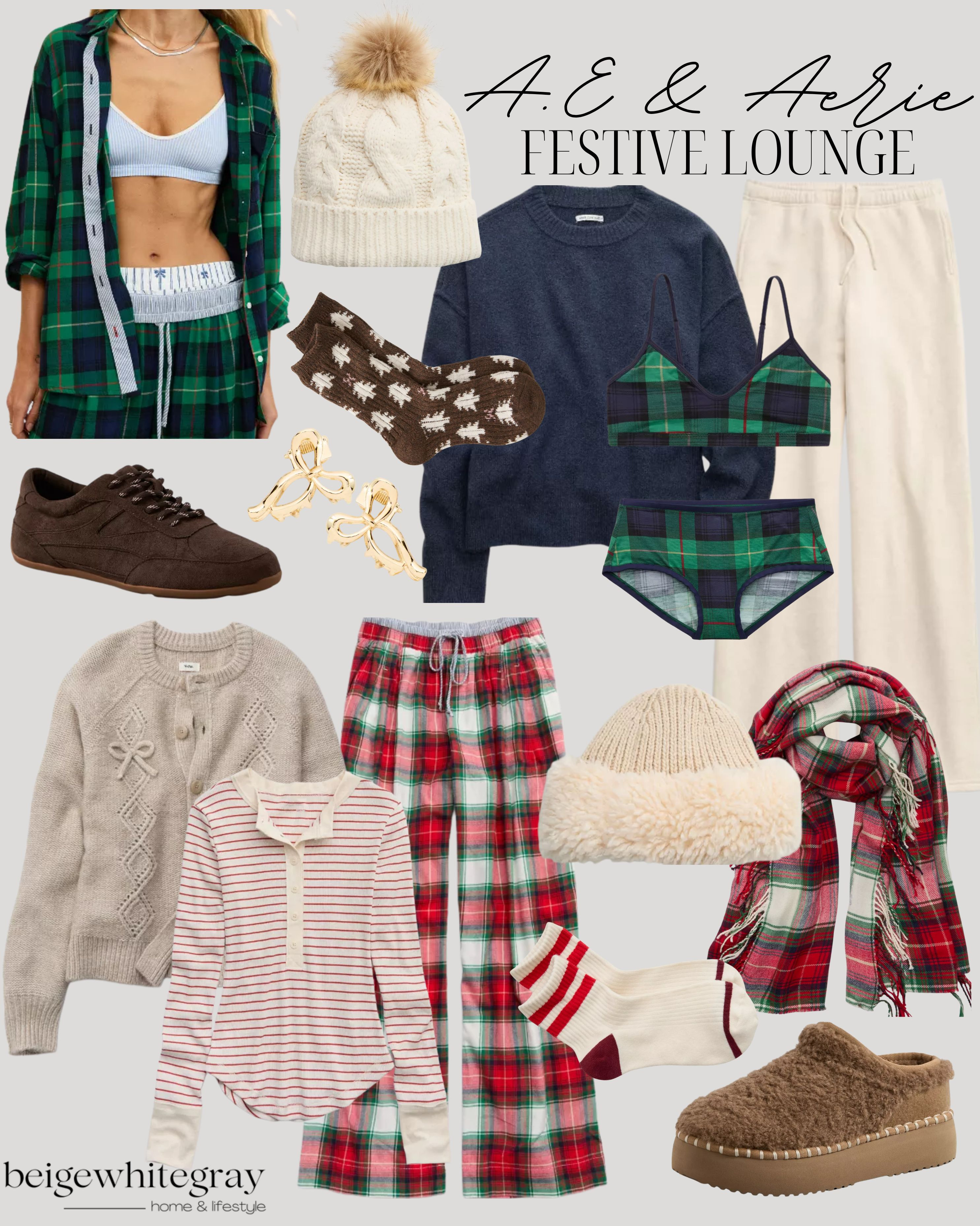 Festive Lounge from Aerie!
Aerie Holiday / Aerie Winter / Aesthetic Activewear / Aesthetic Loungewear / Neutral Activewear / Yoga Pants / Pilates Outfits / Yoga Outfits / Neutral Sneakers / Neutral Leggings / Scrunch Socks / Neutral Scrunchies / Belt Bags / Puffer Totes / Travel Outfits / Dressy Athletic Outfits / Pilates Outfits / Casual Brunch Outfits / Fleece Lined Leggings / Fleece Jackets / Holiday PJ's /  

 

#LTKHoliday #LTKSeasonal #LTKStyleTip