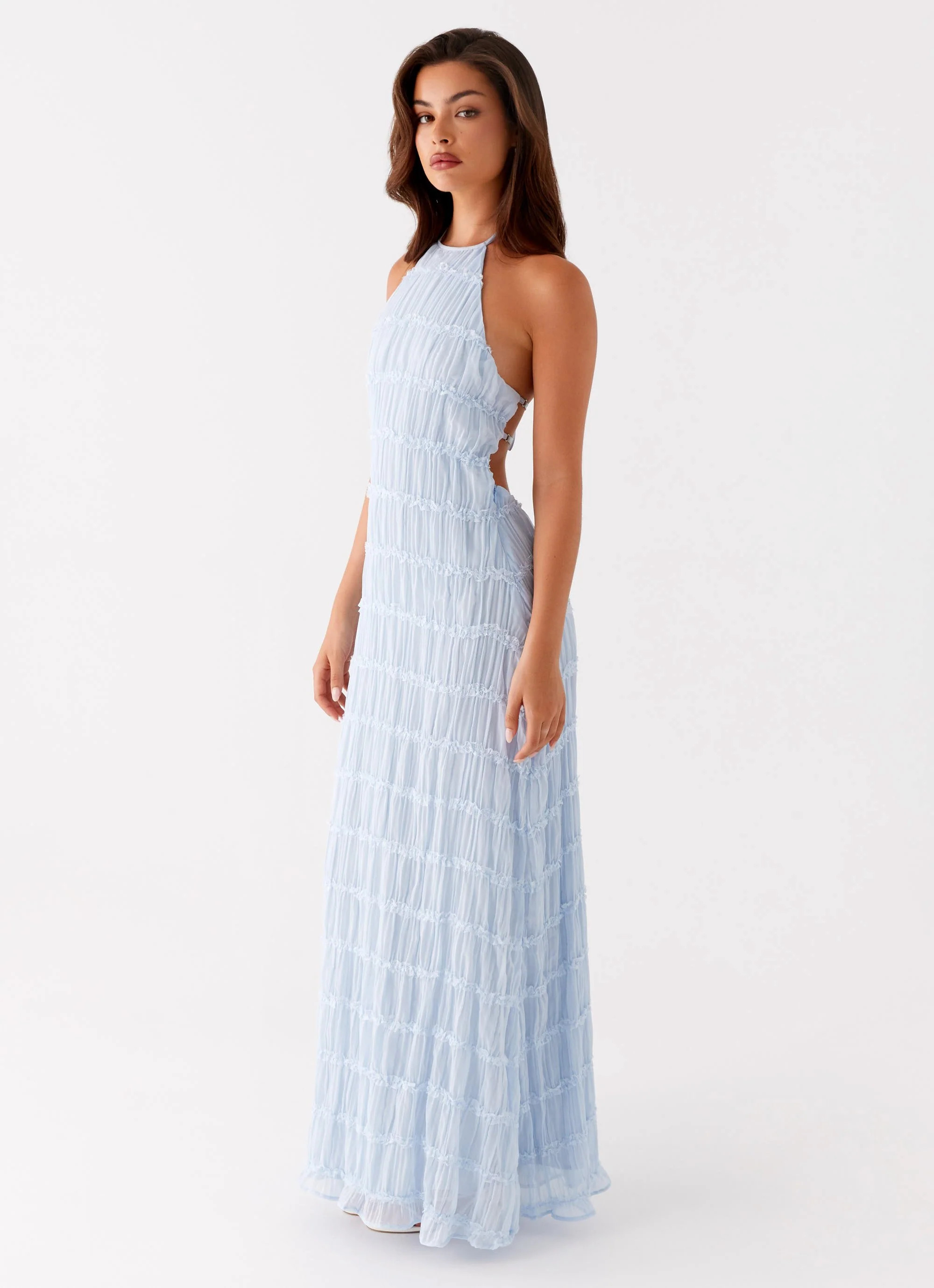 Aullie Maxi Dress - Blue | Peppermayo (Global)