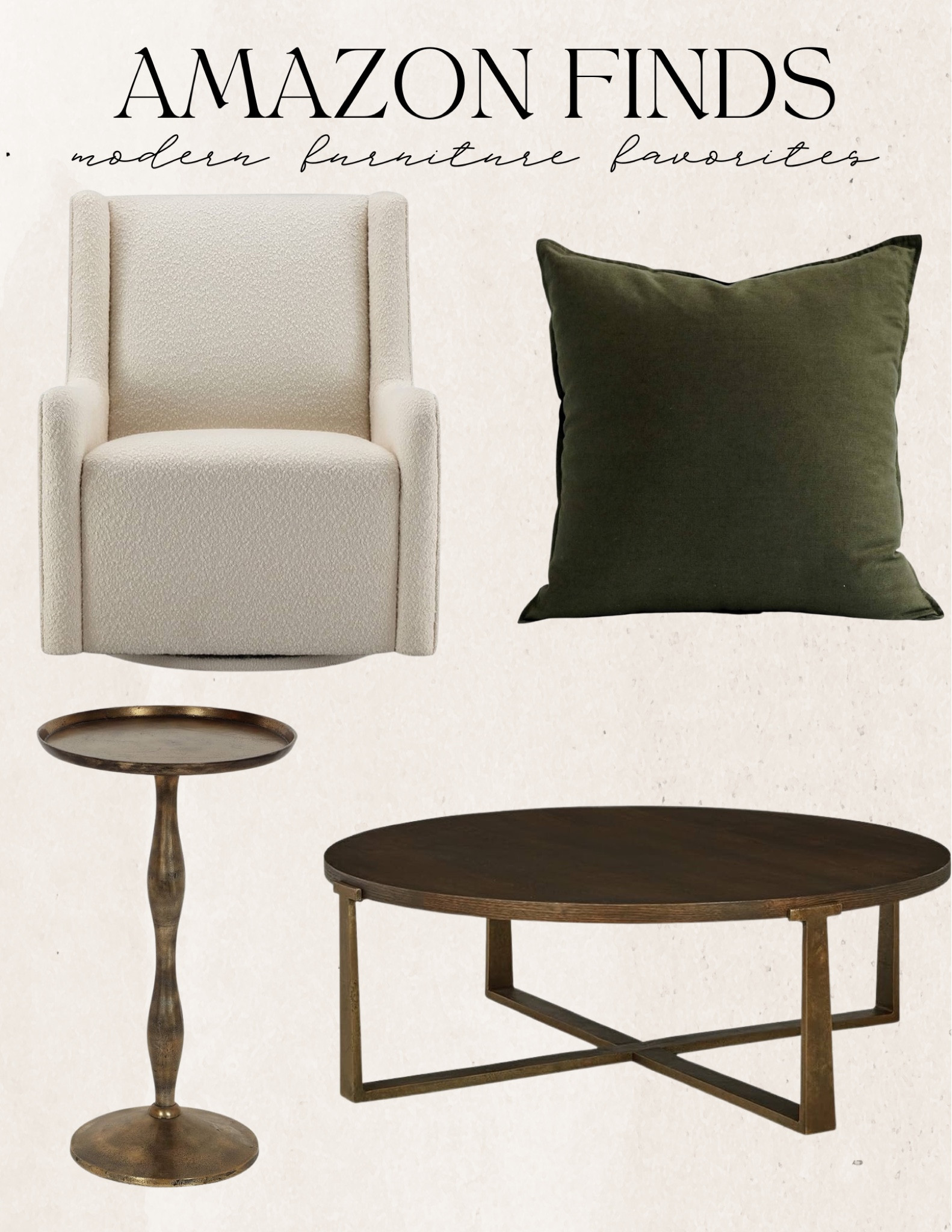 Modern furniture finds on amazon. Budget friendly furniture finds. For every budget. Amazon deals, home interiors, organization, aesthetic finds, modern home, decor.

#LTKSeasonal #LTKhome #LTKstyletip