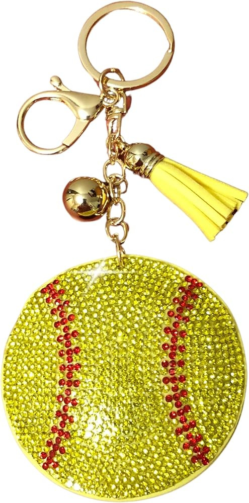 Popfizzy Bling Keychain Accessories for Women, Rhinestone & Cute Purse Charms for Handbags | Amazon (US)