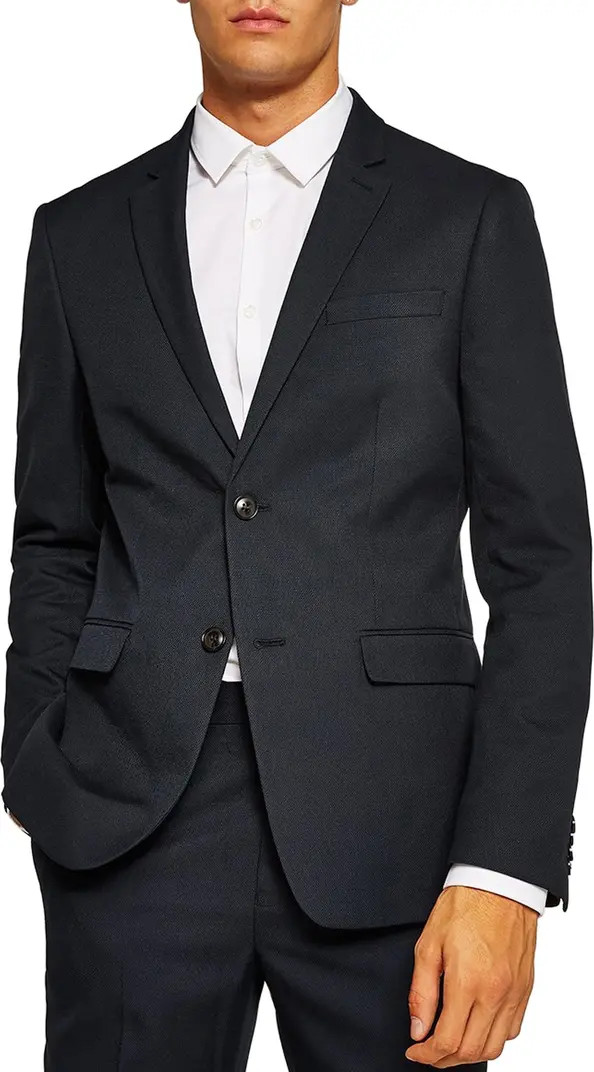 Skinny Fit Textured Suit Jacket | Nordstrom