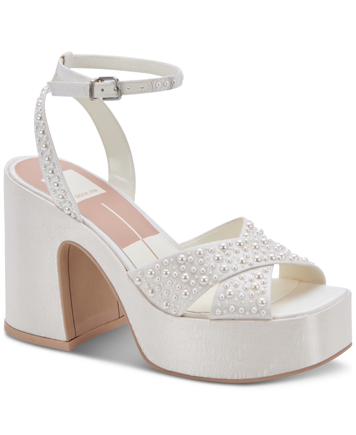 Dolce Vita Women's Wessi Embellished Platform Sandals Women's Shoes | Macys (US)