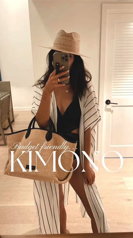 This kimono is the perfect swimsuit cover up this summer! ☀️ It would also look cute with a tank top and denim shorts. How would you style it? Let me know in the comments below. 🤍 xx

#LTKFindsUnder100 #LTKSwim #LTKFindsUnder50