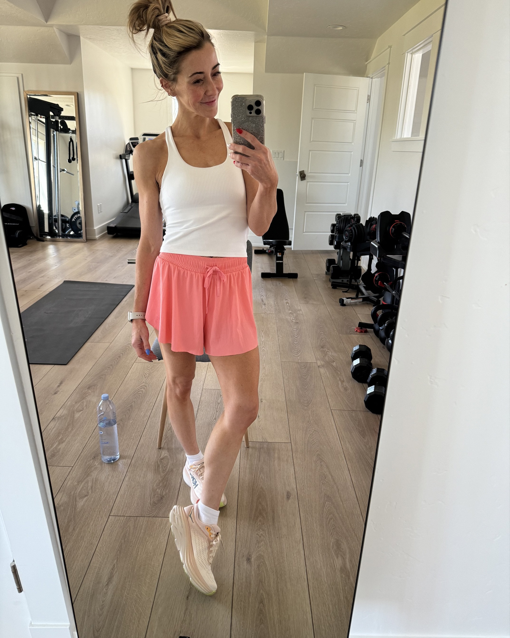 Workout ootd! Loving my new Lululemon inspired top from Amazon!! 

#LTKStyleTip #LTKActive #LTKFitness