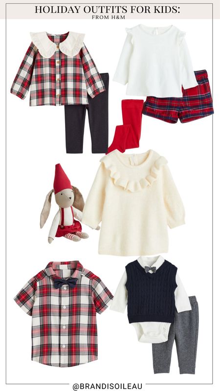 Holiday outfits for kids from h&m. Christmas card photo outfits, holiday outfits, Christmas outfits 

#LTKkids #LTKSeasonal #LTKHoliday