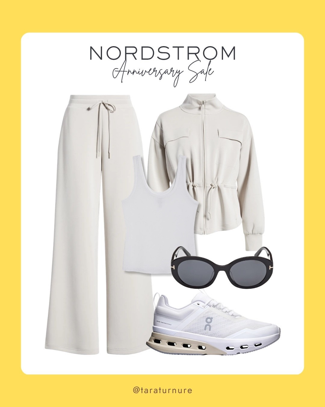 The Nordstrom Anniversary Sale is the perfect time to grab elevated everyday essentials for less. 🤍 This neutral athleisure look is chic, comfortable, and perfect for travel, errands, airport days, or everyday wear.

Nordstrom Anniversary Sale, Nordstrom NSale, athleisure outfit, neutral outfit, travel outfit, airport outfit, comfy chic, everyday essentials, capsule wardrobe, white sneakers, On Cloud sneakers, activewear, lounge outfit, matching set

#LTKootd #LTKSaleAlert #LTKHome