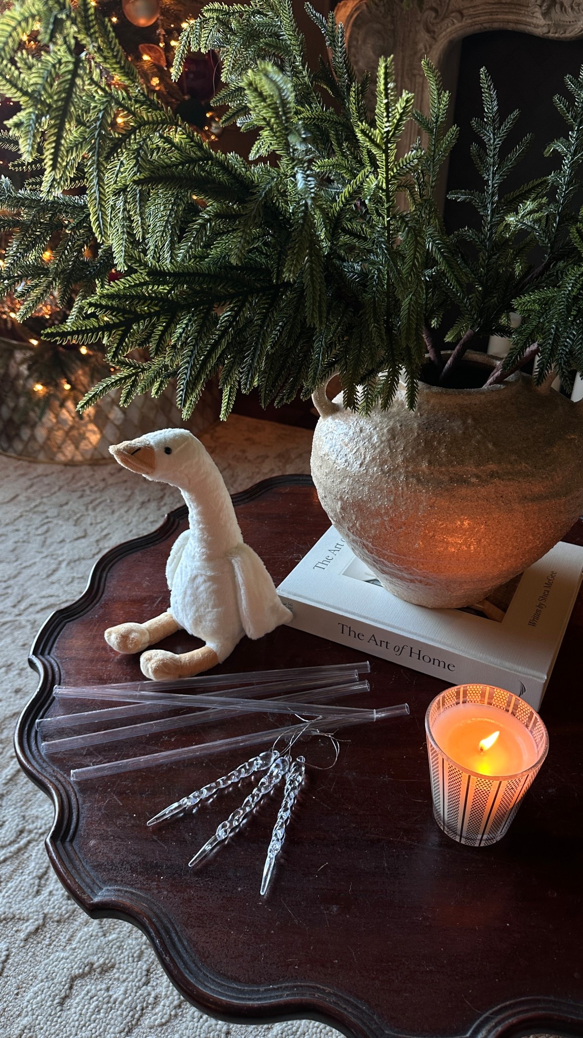 Got some goodies from Amazon haul that were so inexpensive!! These icicle ornaments (this is just a few, they come in a big pack!) were only $2! These Stanley straws were under $4, and this cute little swan for our baby was $9.99. Amazon haul is an actual game changer and most of these items came within just a few days! @amazon #founditonamazon #ad

#LTKHome