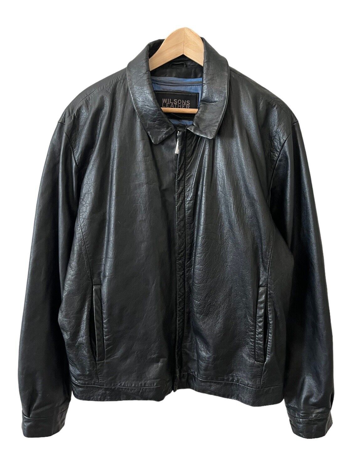 Men’s Wilson’s Black Leather  Jacket with Thinsulate Liner XL  | eBay | eBay US