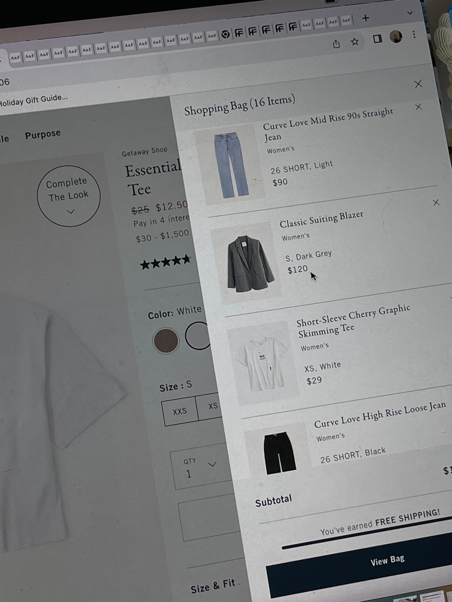 Recent Abercrombie order!!