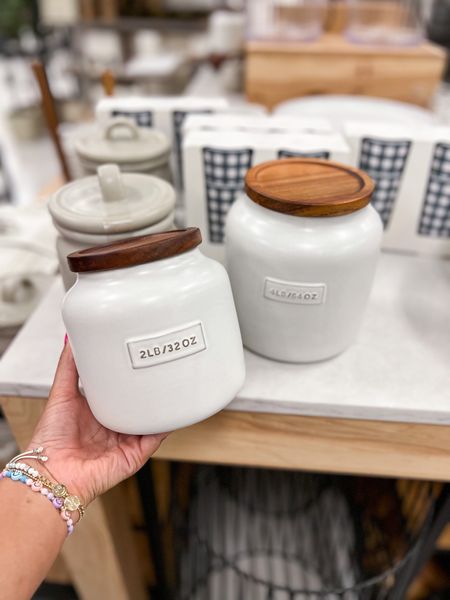 New Hearth and Hand with Magnolia canisters

Kitchen essentials, new arrivals, Target style, Target home 

#LTKunder50 #LTKhome #LTKFind