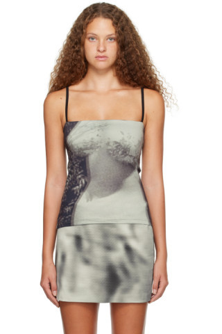 Brown Form Tank Top | SSENSE