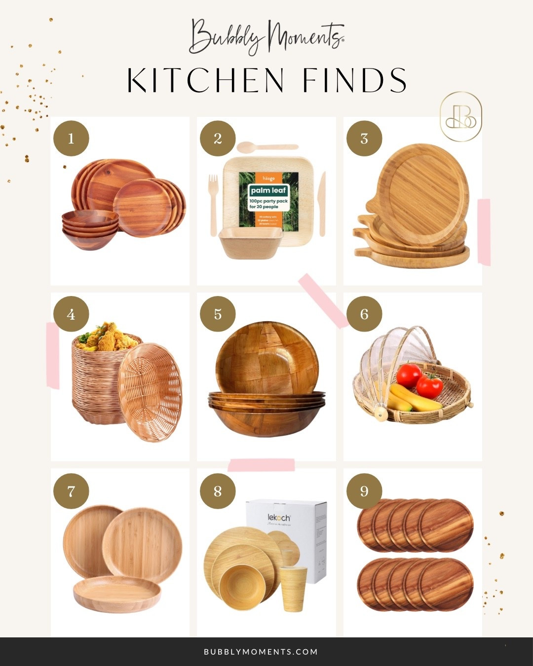 Serving bowls, host-ready pieces, and beautiful natural textures — this collection is perfect for anyone who loves to entertain or wants to add warmth to their kitchen and dining setup 🤎✨ Sharing neutral serveware, wooden bowls, eco-friendly options, and everyday essentials designed to elevate mealtime. These finds blend seamlessly into cozy kitchens, boho-inspired homes, warm minimalist aesthetics, and modern rustic spaces. Perfect for dinner nights, hosting, meal prep, or simply refreshing your dishware. Tap to shop and bring these cozy touches into your home 🍽️🌿 #ServewareFinds #KitchenAesthetic #DiningEssentials #LTKHomeStyle #WoodenBowls #NeutralDecor #EcoKitchen #HostingEssentials #EntertainingFavorites #AmazonKitchen #KitchenUpgrades #DinnerwareInspo #HomeCooking #LTKHomeDeals #KitchenFindsDaily #WarmMinimalism #AestheticHomeFinds

#LTKFindsUnder100 #LTKHome #LTKFindsUnder50