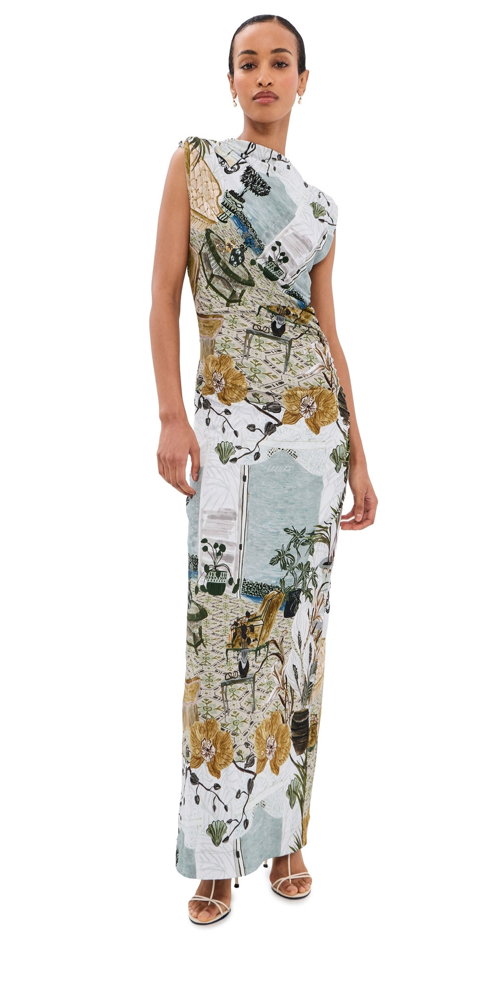 Isla & White Cecile Dress Belvedere L | Shopbop