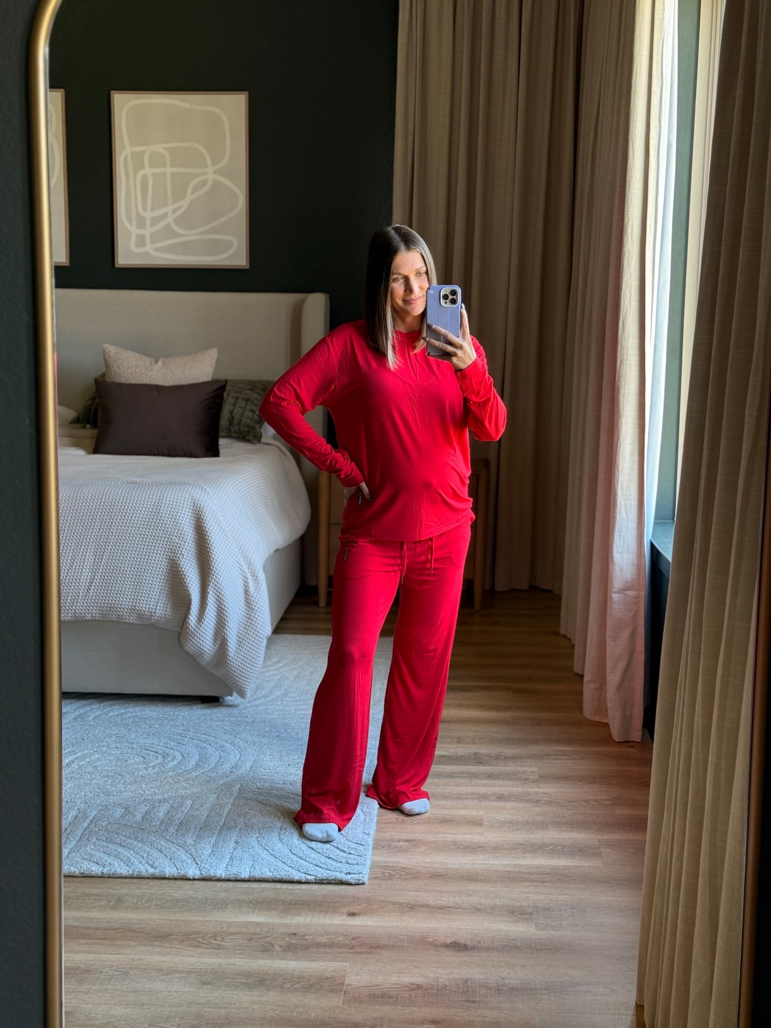 The most softest, comfiest lounge sets! They have lots of color options, long sleeve, short sleeve, pants, shorts, camis, the works! Wearing size small - Use code KODY03839 for 15% off!

#LTKStyleTip #LTKSaleAlert #LTKFindsUnder100