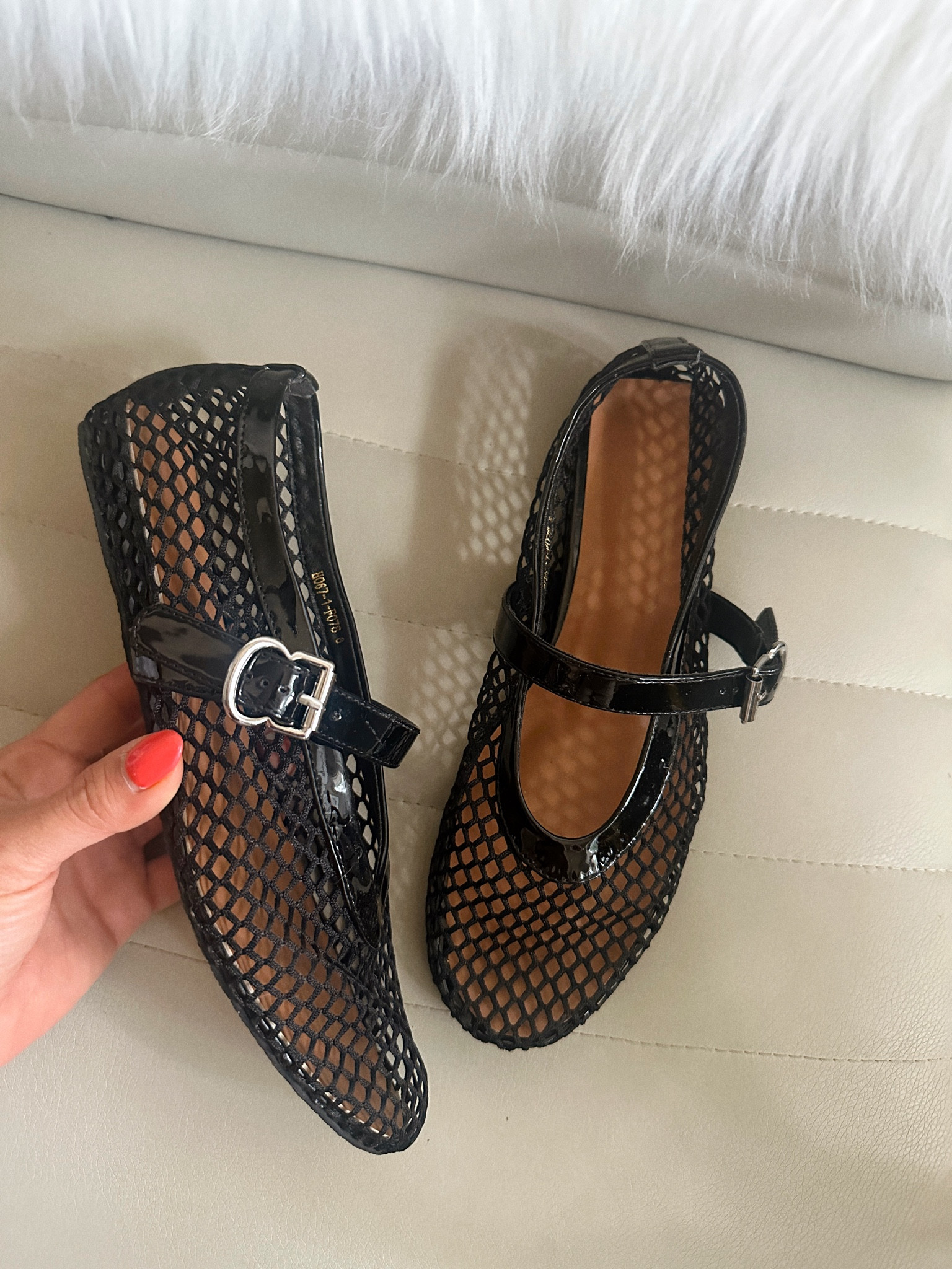 Currently loving these mesh flats! I found them on Amazon and they turned out so good! ✨ they run tts, order your regular size. 

#LTKFindsUnder50 #LTKFindsUnder100 #LTKShoeCrush