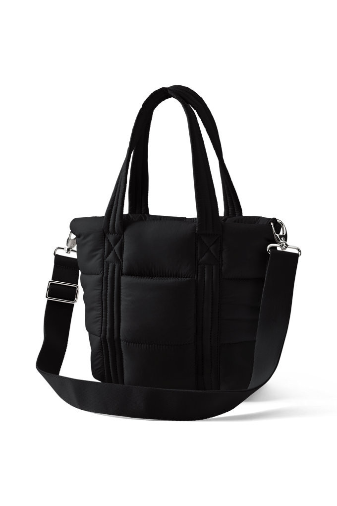 Wanderweight Ultralight Packable Crossbody Tote Bag - Lands' End - Black | Lands' End (US)
