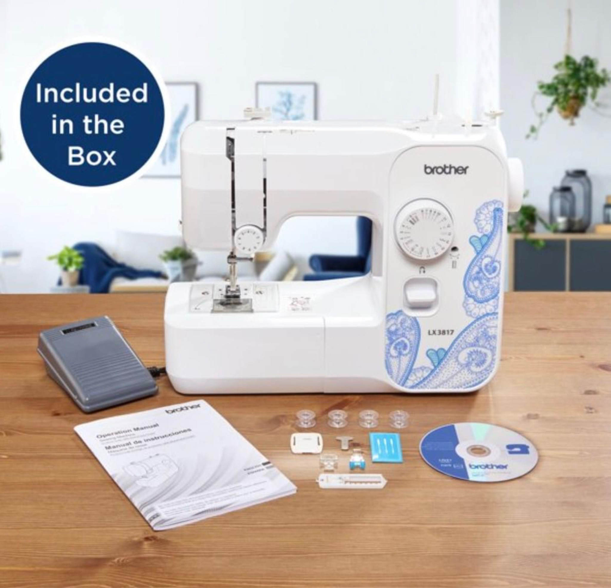 $85 for the Brother LX3817 17-Stitch Portable Full-Size Sewing Machine!  Usually $100+.  Other colors also available.



#LTKunder100 #LTKsalealert #LTKhome