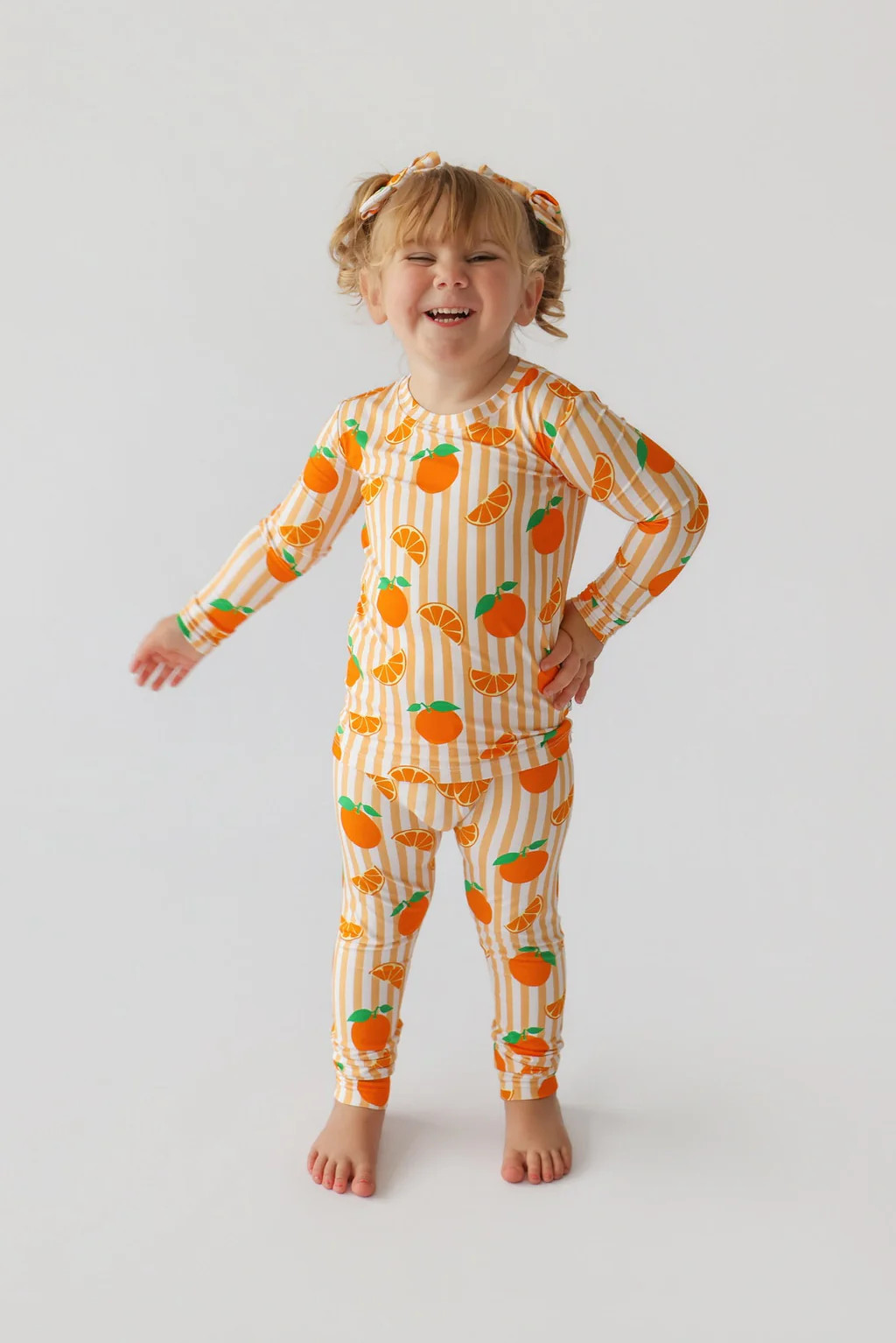 ORANGE BLOSSOM STRIPES DREAM SET | Dream Big Little