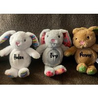 Personalized Easter Plush Bunny, Floppy Ear Gift, Easter Basket Stuffer | Etsy (US)