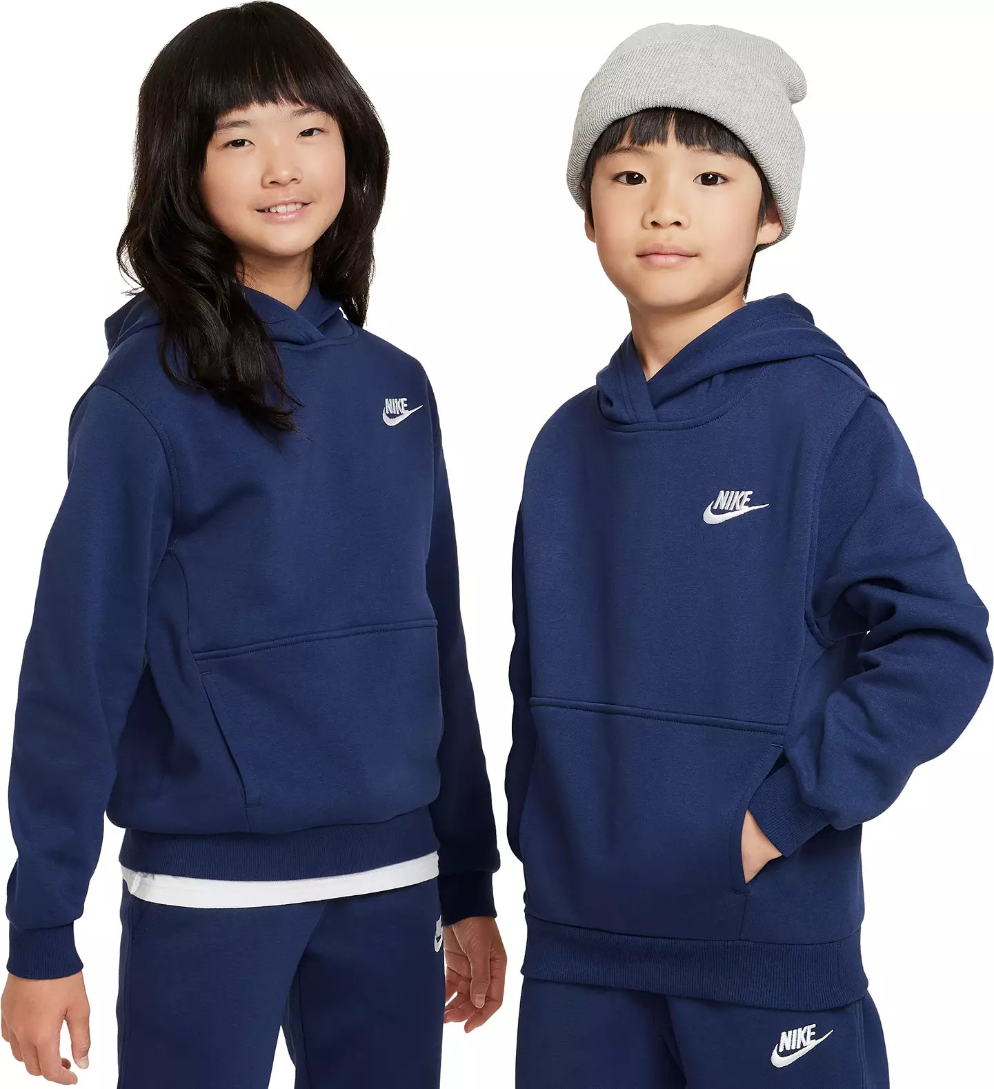 Nike All Kids Fit Sportswear Club Fleece Hoodie | DICK'S Sporting Goods