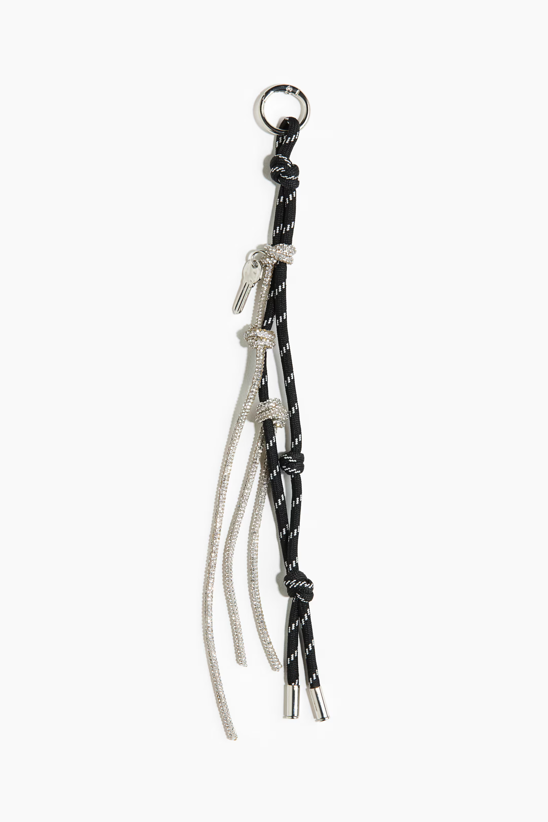 Cord Bag Charm - Black - Ladies | H&M US | H&M (US + CA)