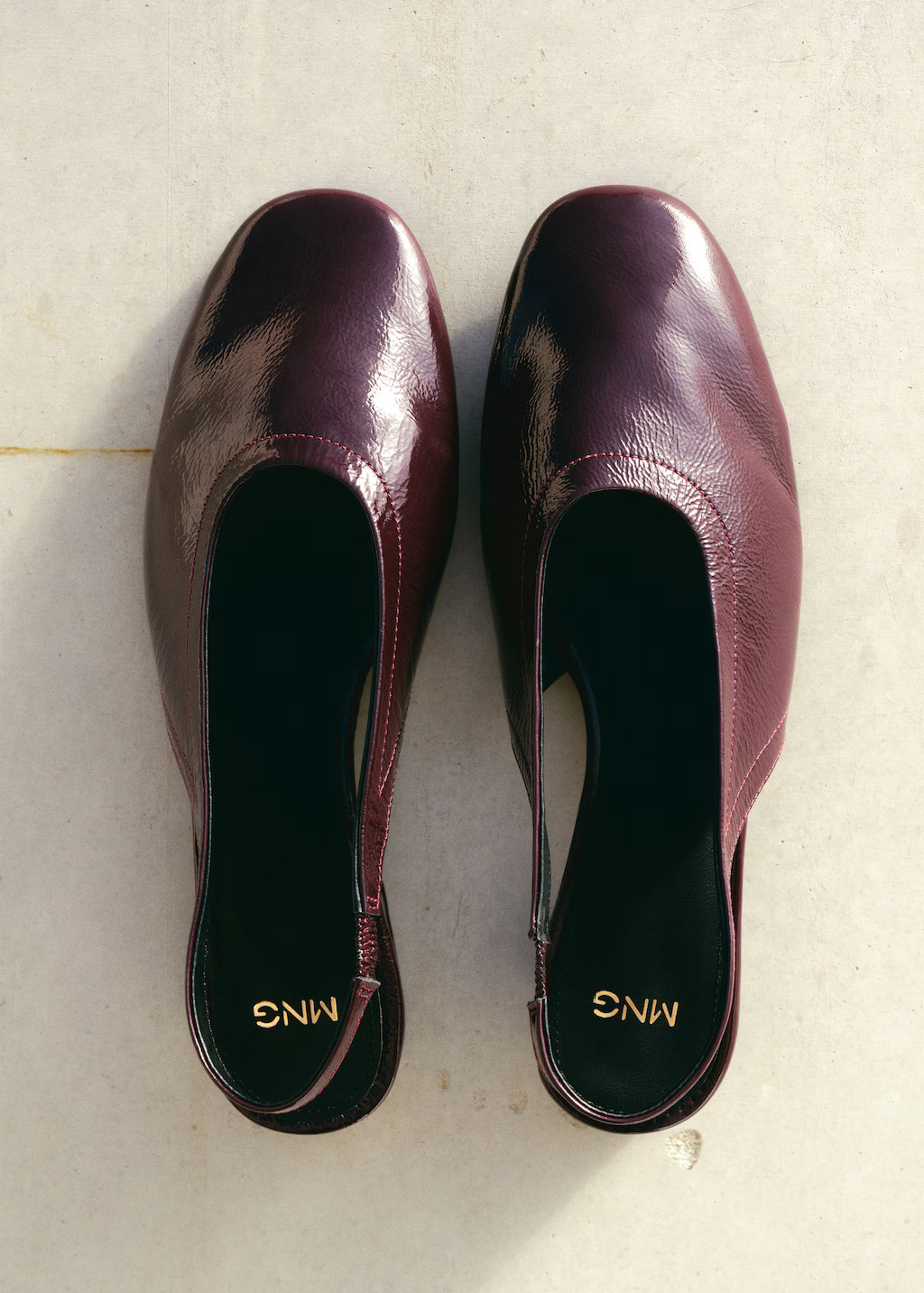 Block heel leather shoes - Women | MANGO United Kingdom | MANGO (UK)