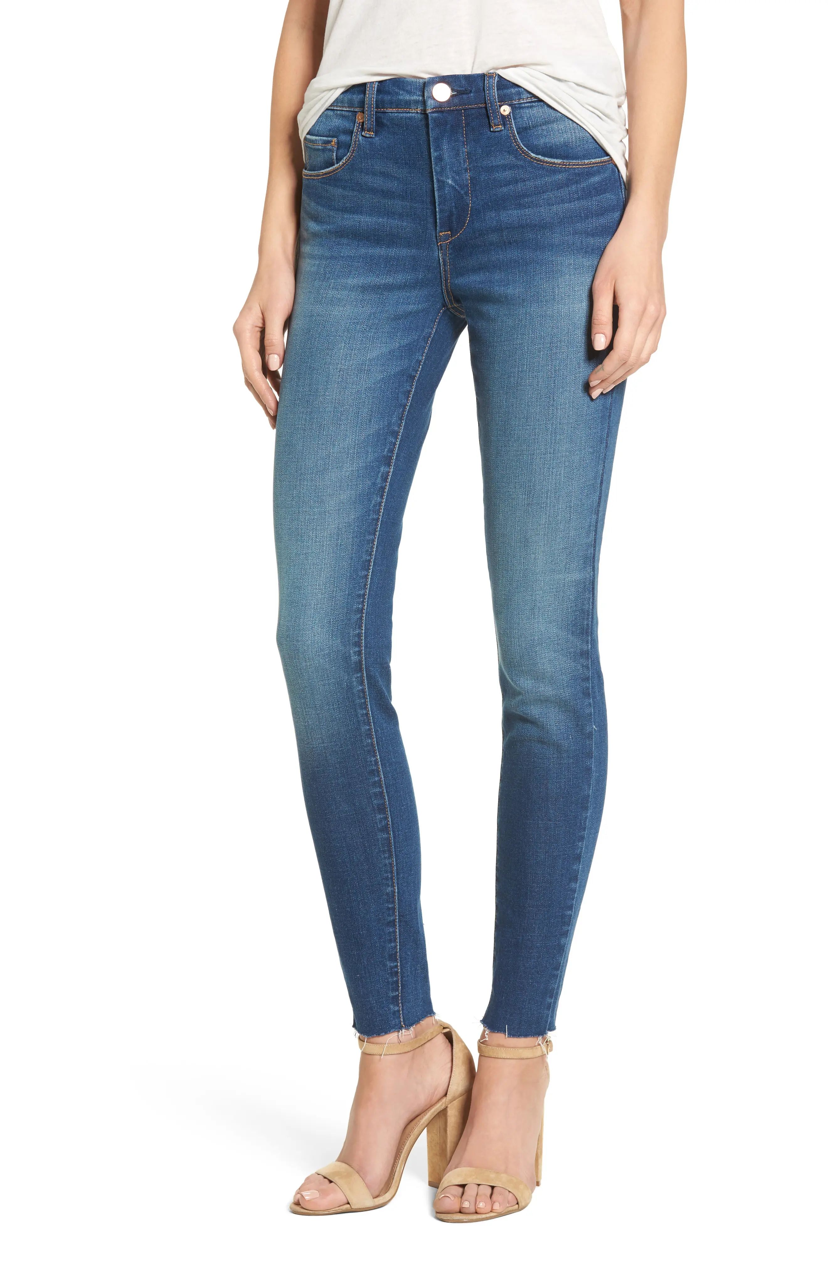 The Bond Raw Hem Skinny Jeans | Nordstrom