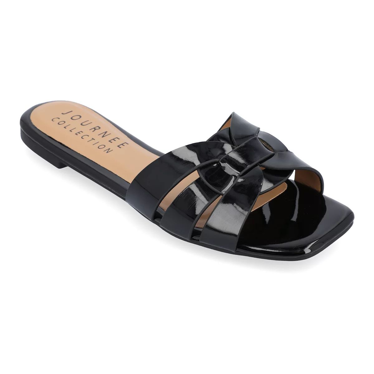 Journee Collection Arrina Women's Square Toe Sandals | Kohl's