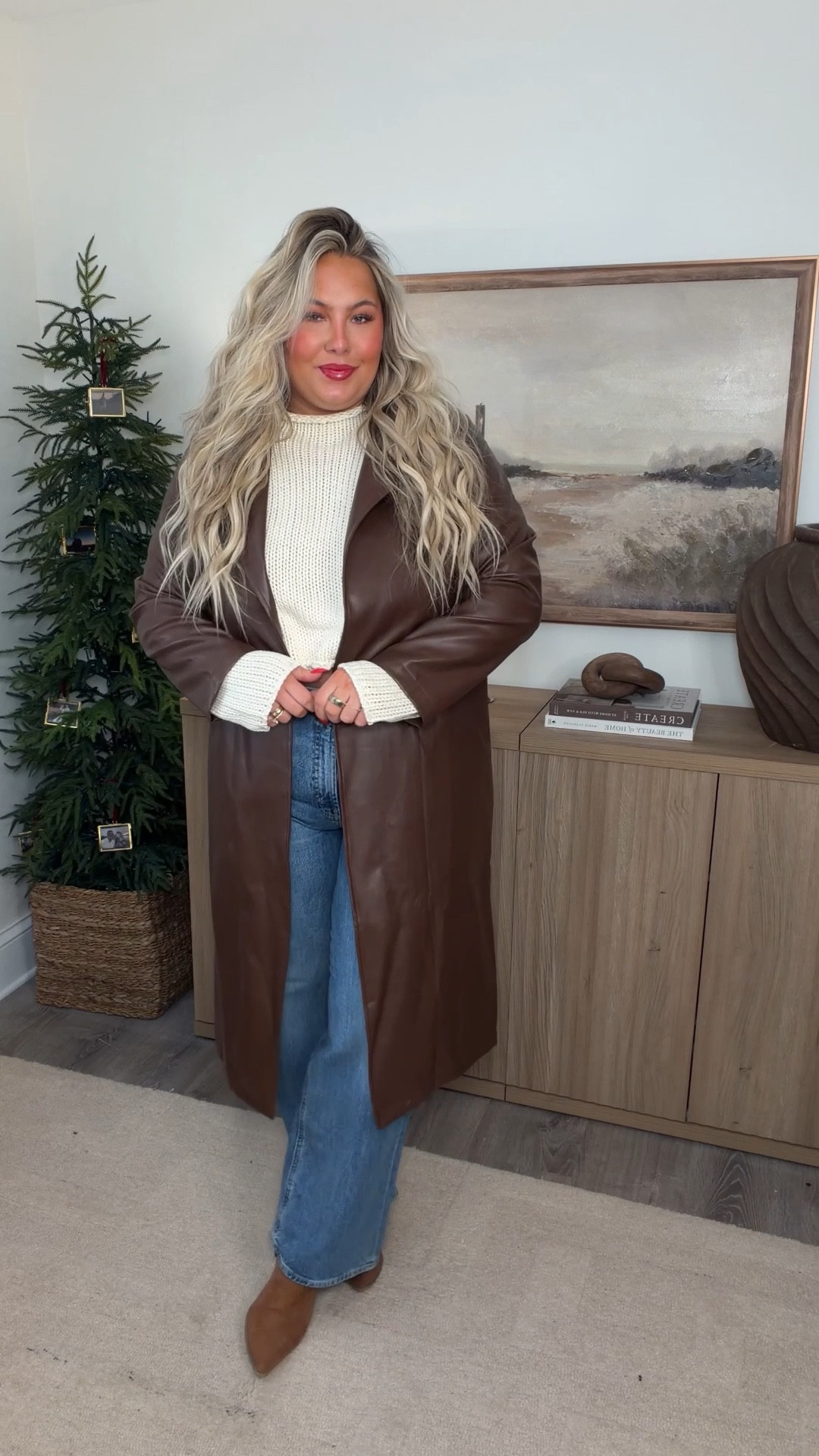 WINTER OUTFIT INSPO

XL SWEATER (altard state)
18 JEANS
XL JACKET
BOOTS TTS (old from target linked similiar)

Winter fashion, outfit of the day, midsize fashion, plus-size fashion, size 16, easy outfits, elevated outfits, capsule wardrobe, holiday outfits, Amazon finds, old navy finds.

#LTKMidsize #LTKHoliday #LTKFindsUnder50