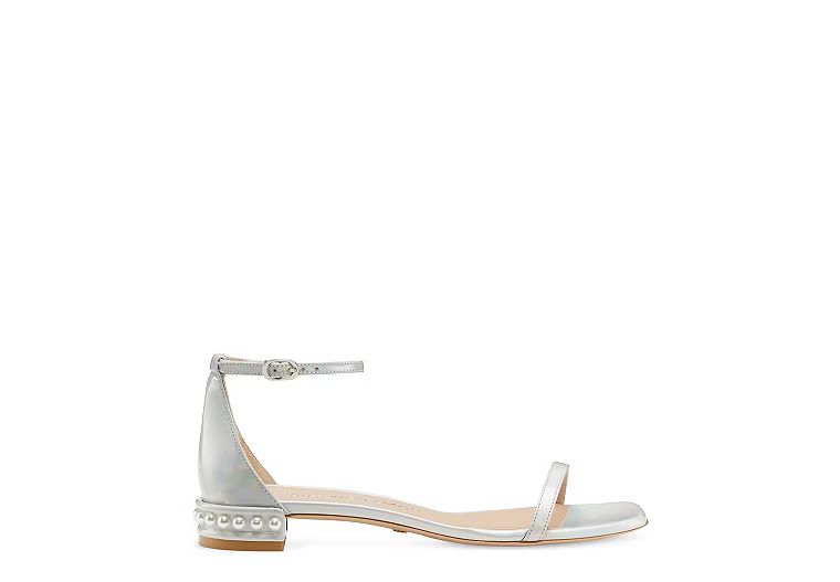 Nudistcurve Pearl Flat Sandal | Stuart Weitzman Outlet