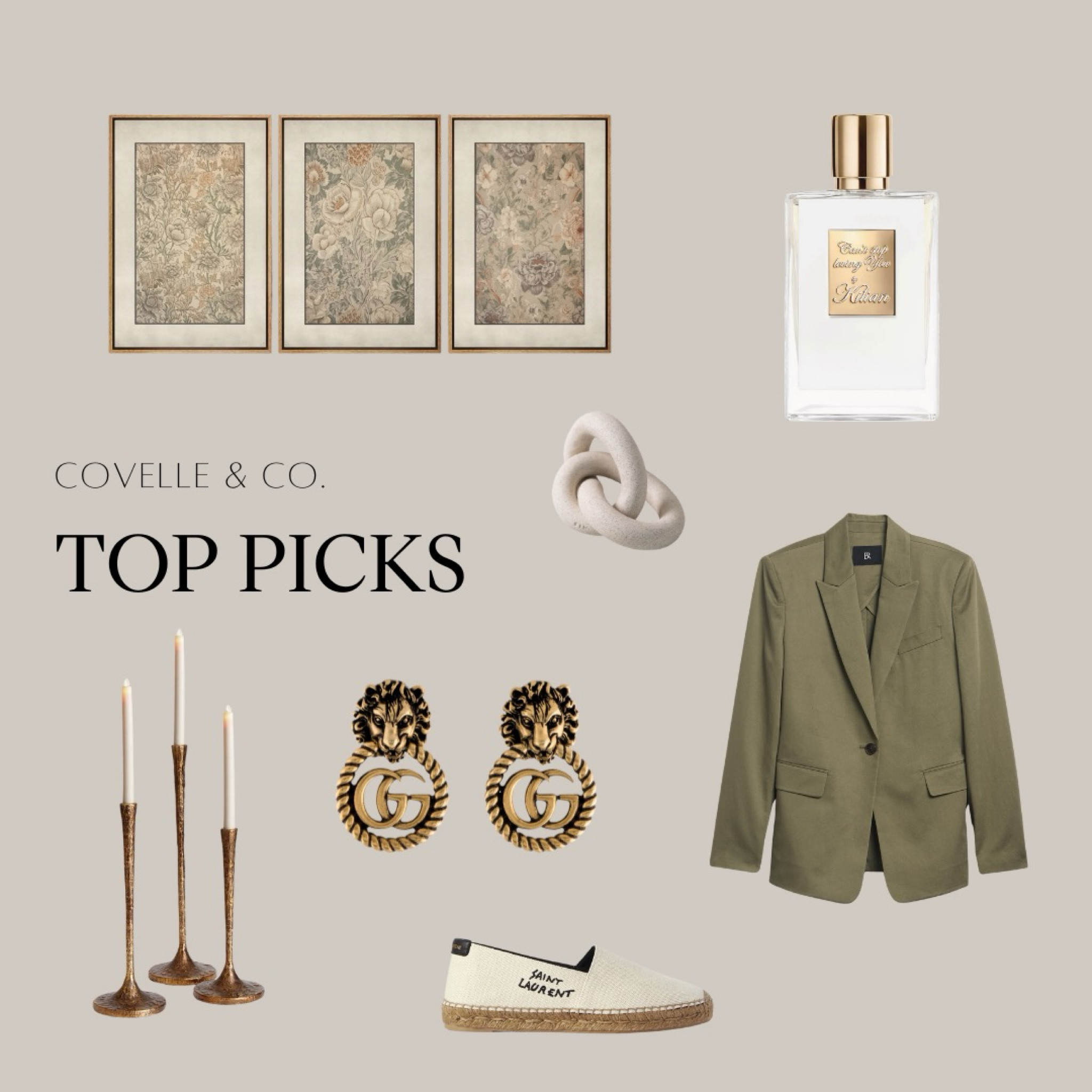 Delve into the captivating world of olive green, where sophistication meets style in every shade and hue 🌿✨ This month, we're unveiling our top picks, curated with meticulous attention to detail and an eye for timeless elegance. From sumptuous fabrics to sleek accents, each piece is a testament to the enduring allure of this versatile color. Join us as we celebrate the art of design and fashion, where olive green reigns supreme. #HiddenGem #OliveGreenElegance #CovelleandCompany

#LTKSeasonal #LTKFestival #LTKstyletip