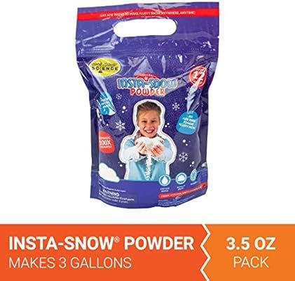 Steve Spangler Science Insta-Snow Powder, 3.5 oz – Fun Science Kits for Kids, Simple and Safe, ... | Amazon (US)