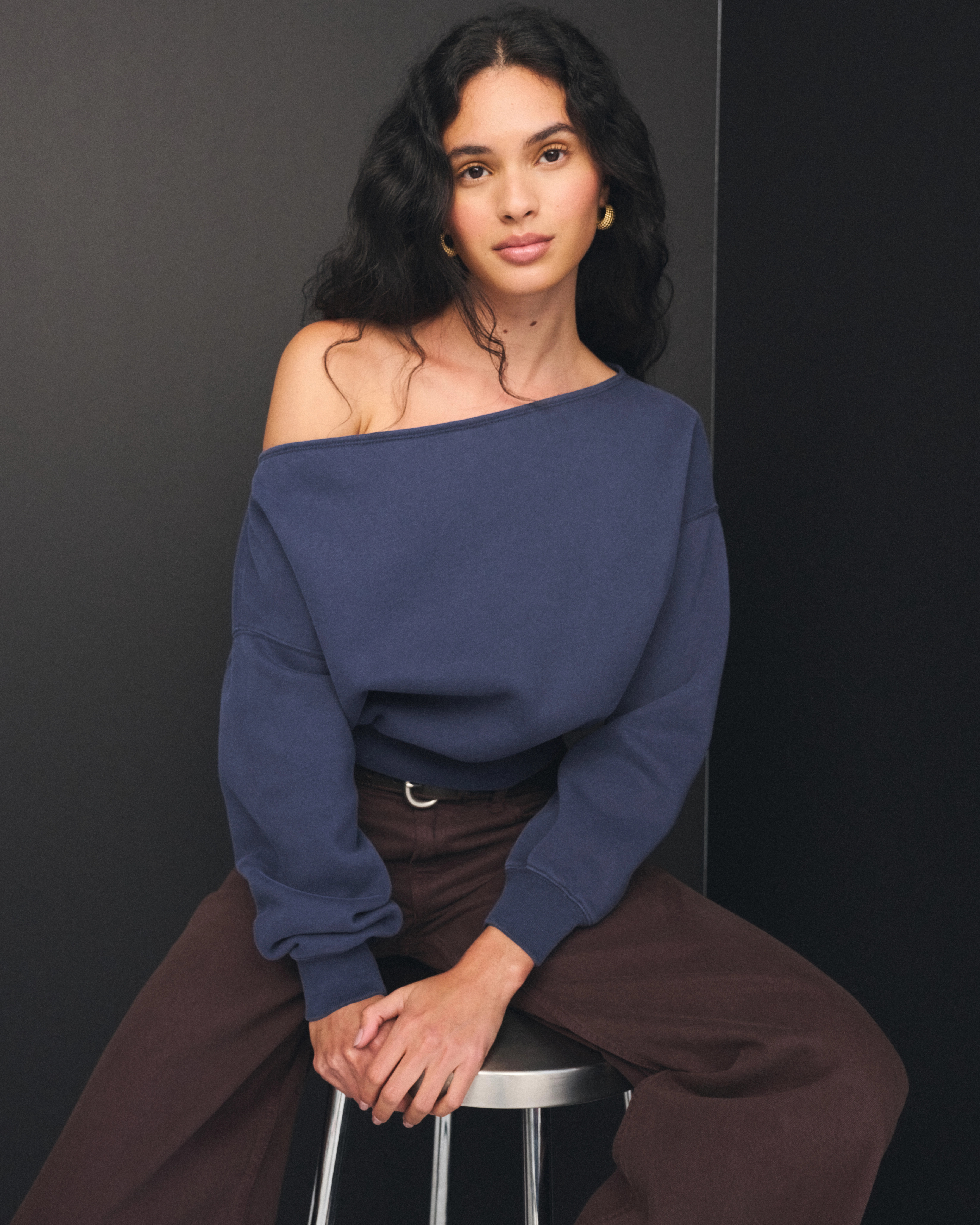 Sunday Off-The-Shoulder Top | Abercrombie & Fitch (US)