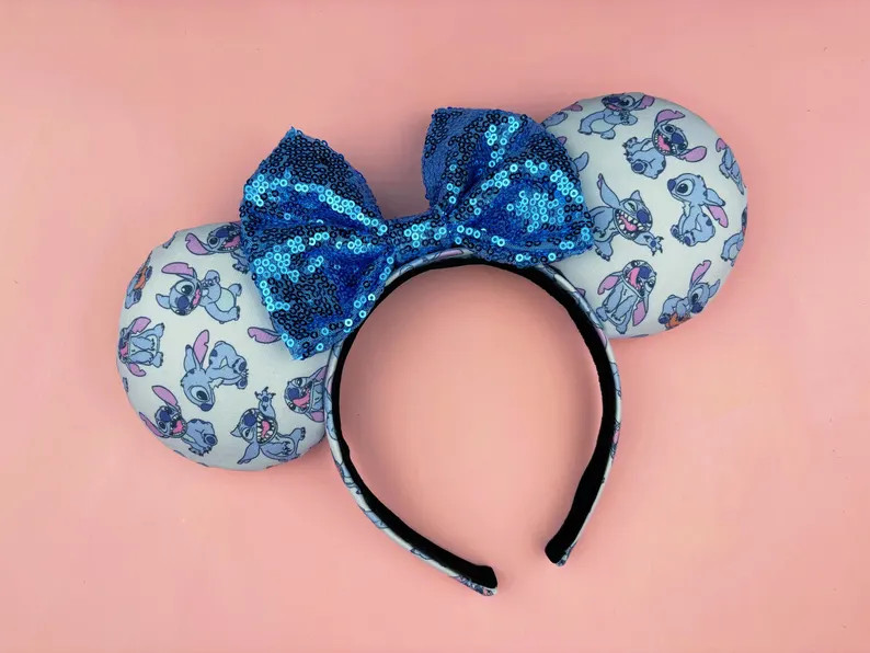 Stitch Ears, Minnie Ears, Disney Ears | Etsy (Global)