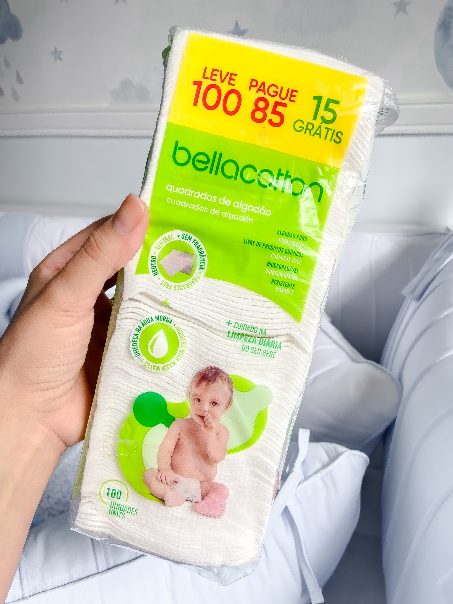 Algodão para higienizar o bebê nos primeiros dias de vida. 

#LTKfamily #LTKbaby #LTKbrasil
