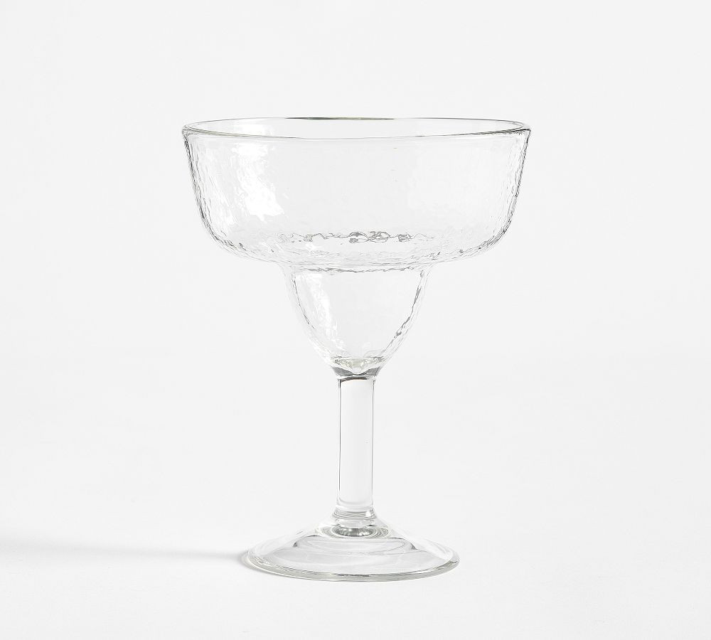 Hammered Outdoor Margarita, Single - Clear | Pottery Barn (US)