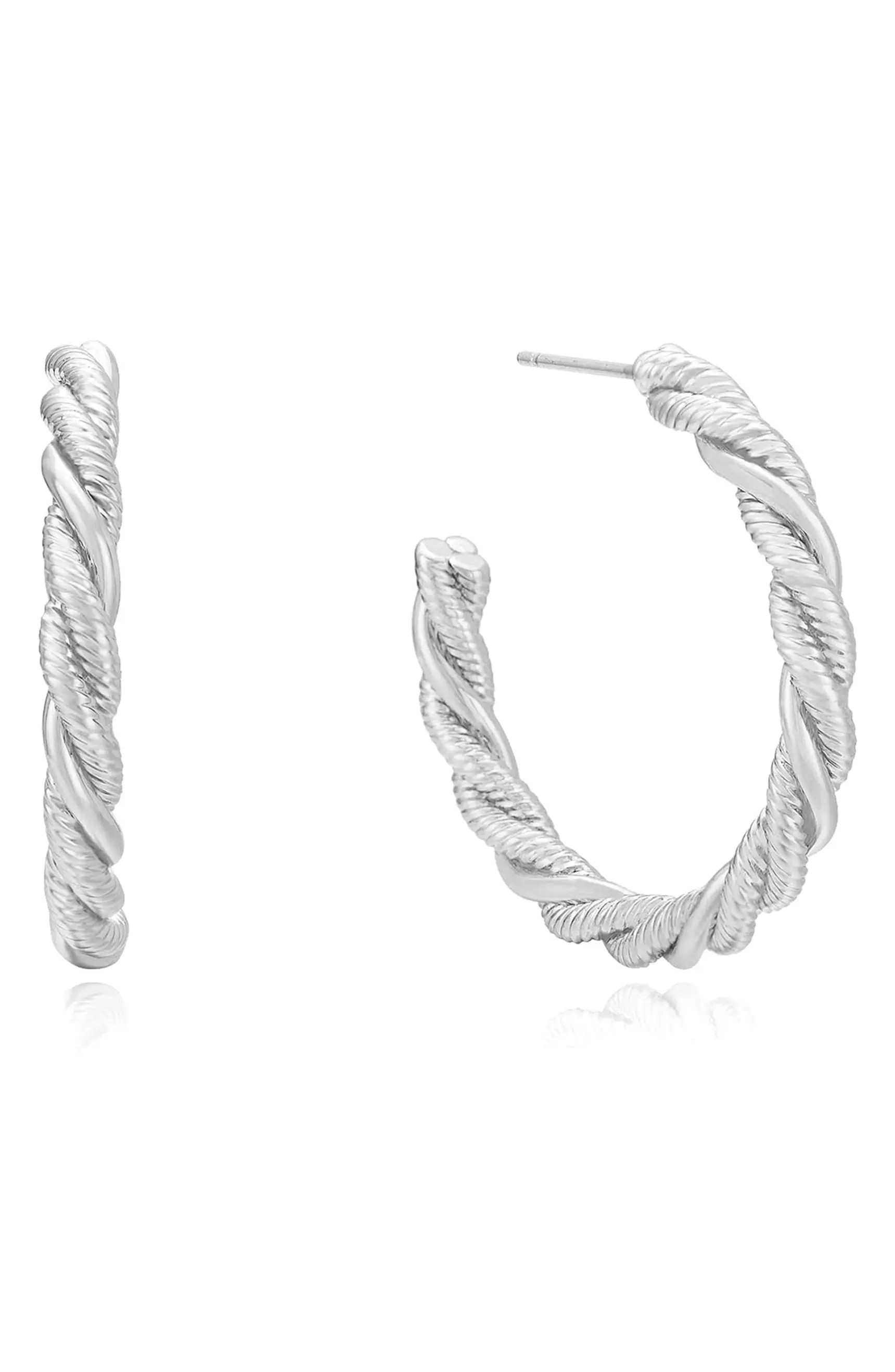Twisted Hoop Earrings | Nordstrom