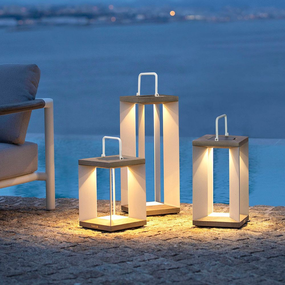Blade Solar LED Lantern | West Elm (US)