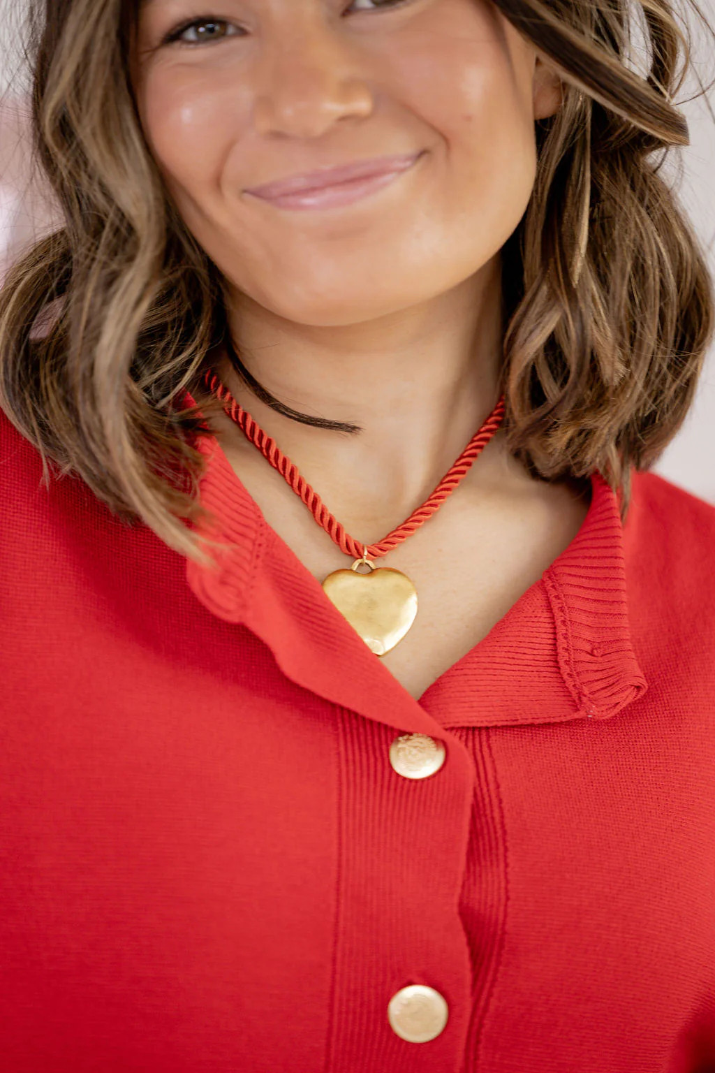 Red Rope Heart | Jup Jewels