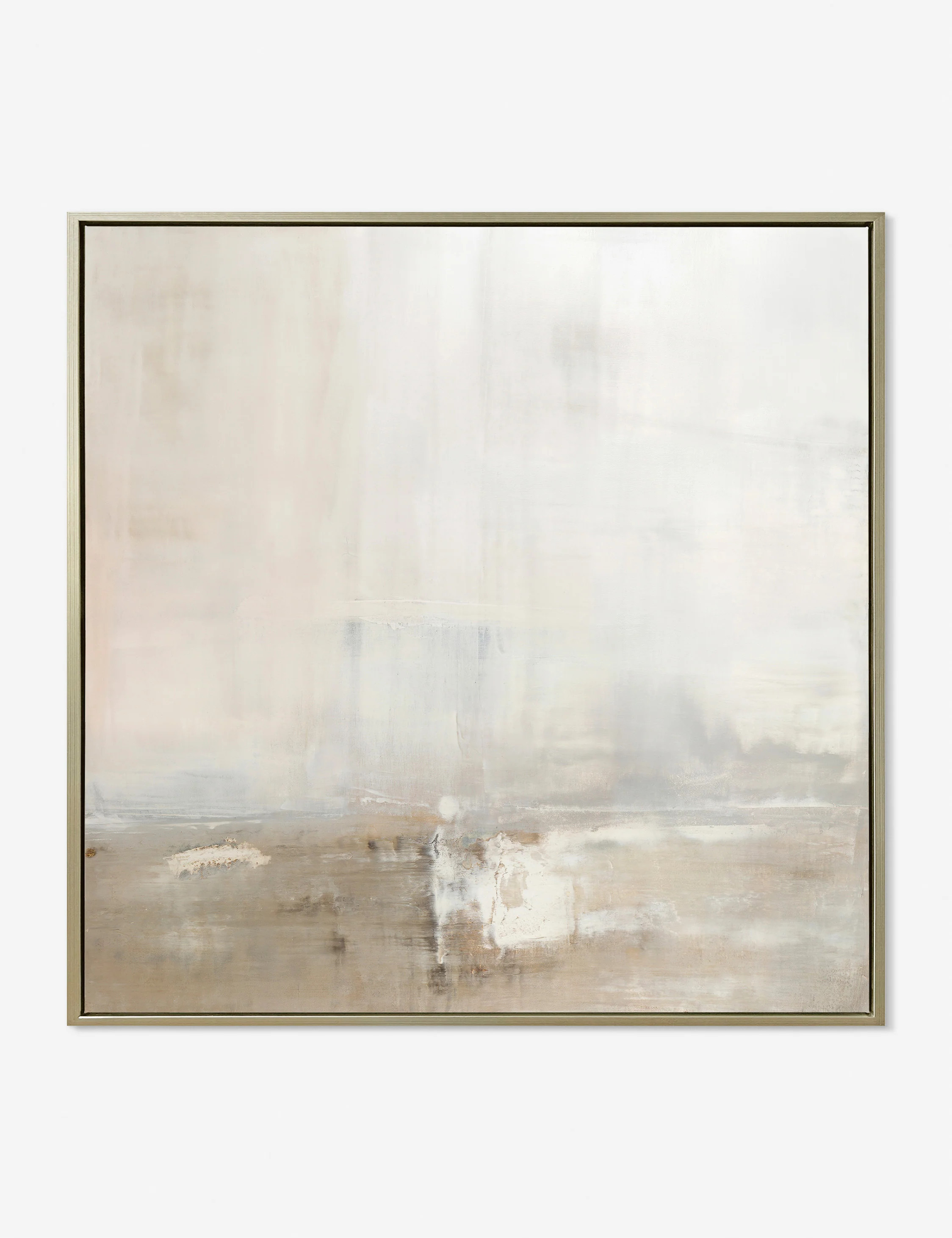 Dune Wall Art by Carol Benson-Cobb, Champagne Gold, 49.5" x 49.5 | Lulu and Georgia 