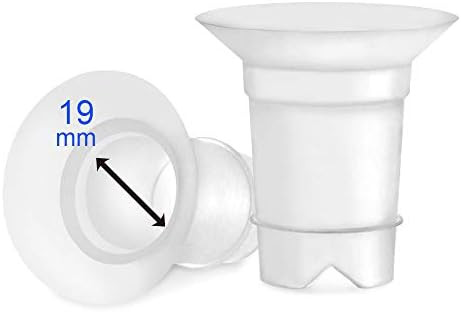 Maymom Flange Inserts 19 mm for Medela, Spectra 24 mm Shields/Flanges, Momcozy/Willow Wearable Cu... | Amazon (US)