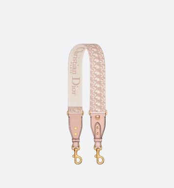Shoulder Strap with Ring Rose Des Vents Dior Oblique Embroidery | DIOR | Dior Beauty (US)