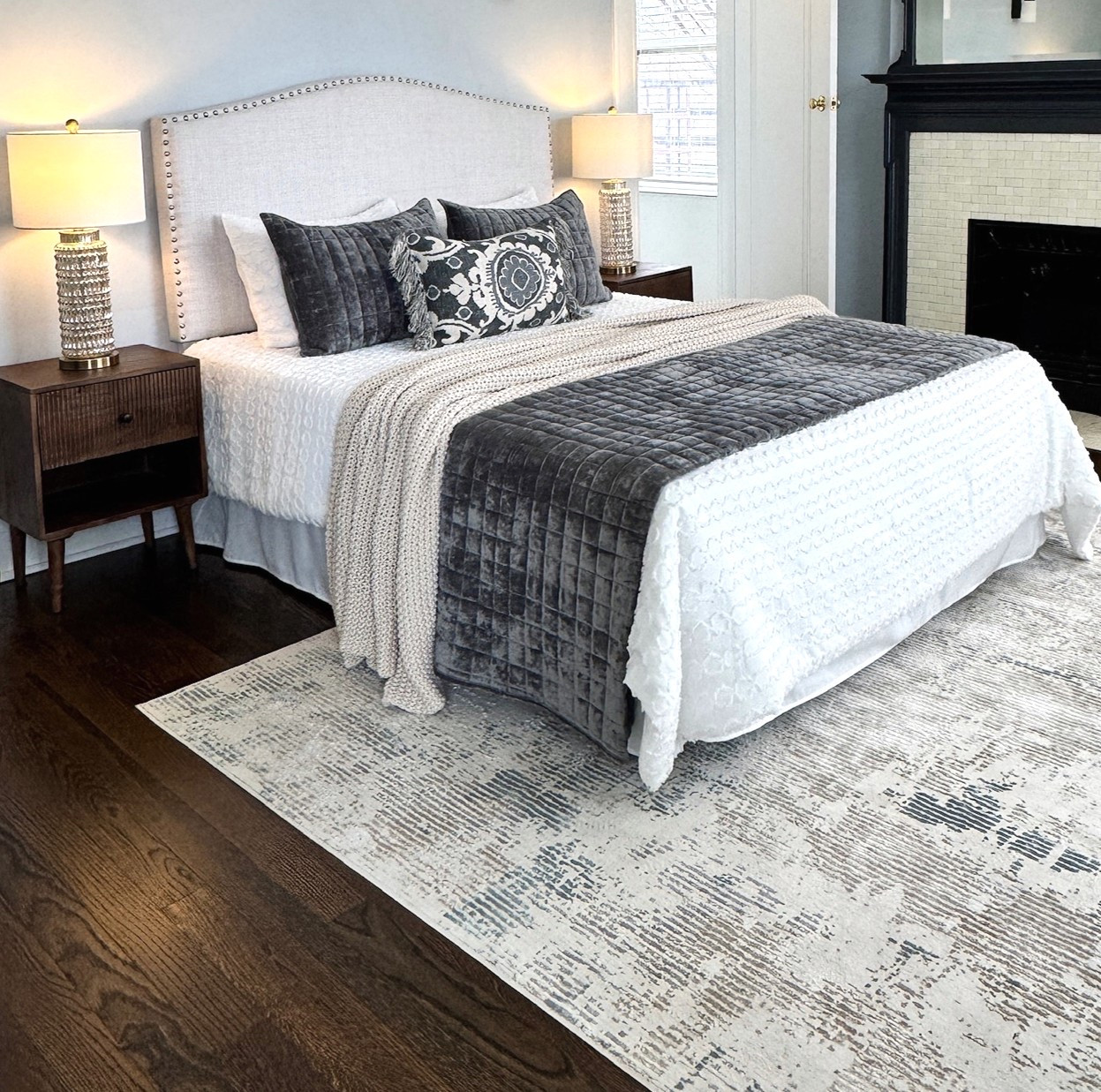 Want your bedroom to feel more elevated fast? Start with the bedding and rug. Linked.

#LTKHome #LTKSaleAlert #LTKSeasonal