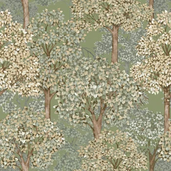 Little Explorers 2 Cottage Tree Wallpaper Roll | Wayfair North America