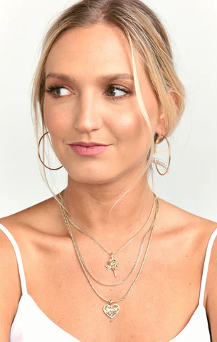 Vanessa Mooney ~ Cielo Rose & Amor Necklace ~ Gold | Show Me Your Mumu