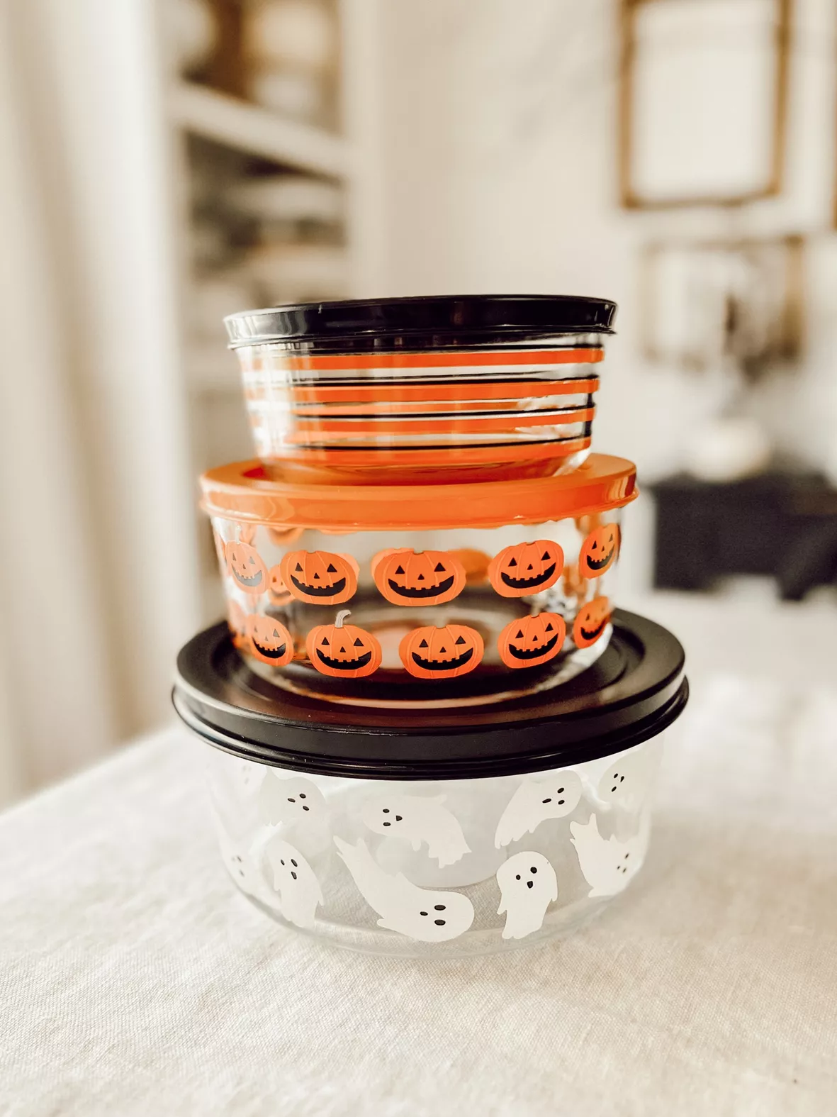 How cute are these Halloween food storage containers! They're functional  and decor at the same time!🎃🕷 Follow my shop on the @shop.LTK…