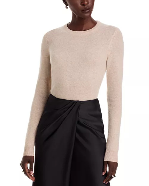100% Cashmere Crewneck Sweater - Exclusive | Bloomingdale's (AU)