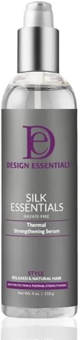 Design Essentials Silk Essentials Thermal Strengthening Serum, for Salon Perfect Weightless Therm... | Amazon (US)