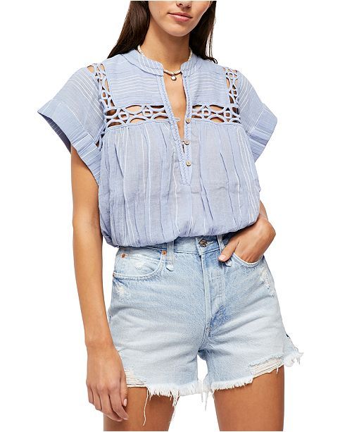 Cedar Lace Pullover Top | Macys (US)